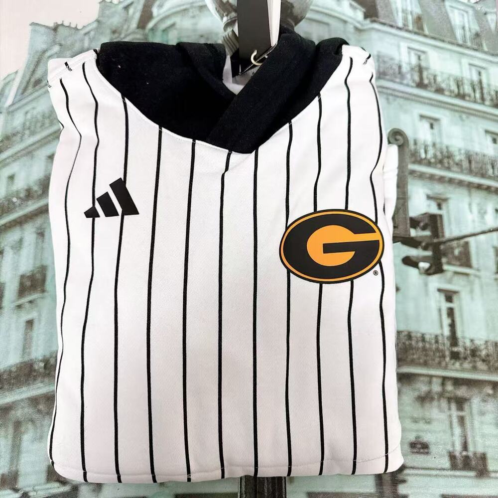 Adidas Grambling State Tigers Baseball Hooded Jersey, Style Code: KA9706